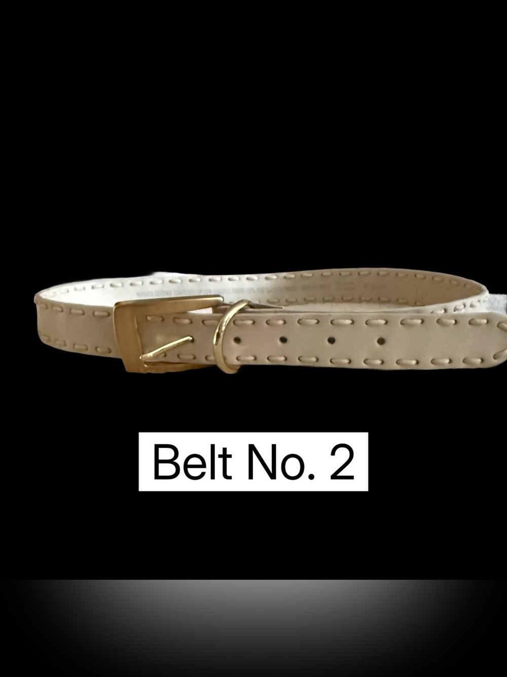 Lot of 2 Belts Genuine Leather Belts - Medium - Picture 10 of 14
